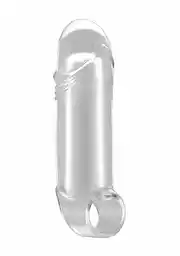 Sono No.35 Stretchy Thick Penis Extension Translucent - Nakładka na penisa elastyczna