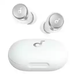 Soundcore Space A40 Dokanałowe Bluetooth 5.2 Biały Słuchawki bezprzewodowe