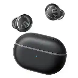 Soundpeats Free2 Classic Dokanałowe Bluetooth 5.1 Czarne Słuchawki bezprzewodowe