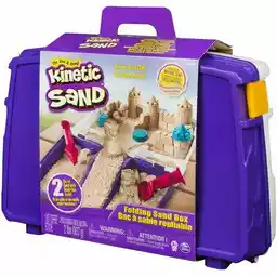 SPIN MASTER Piasek kinetyczny Kinetic Sand Walizka Zamek 6037447