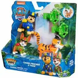 Spin Master Zestaw figurek Psi Patrol Jungle Pups Chase Tropiciel i Tygrys 6068629