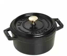 Staub Mini Garnek żeliwny Okrągły 250 Ml Czarny Mini Cocotte 40500-101-0