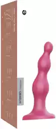 Strap-on-me Beads S - dildo z koralikami na pasku (różowy)