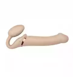 Strap-on-me VIBRATING STRAP-ON - L - VANILLA