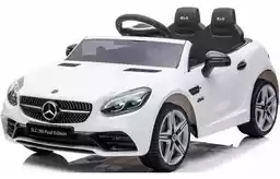 SUN BABY Samochód dla dziecka Mercedes Benz SLC300 Biały