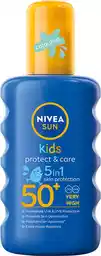 Sun Kids Protect & Care nawilżający spray ochronny na słońce dla dzieci SPF50 200ml