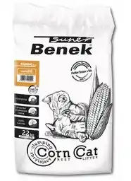 Super Benek - Corn cat kukurydziany żwirek dla kota 35l