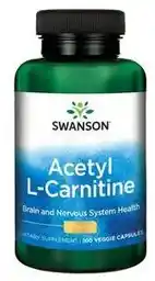 Swanson ALC Acetyl L-Carnitine 500mg 100vcaps