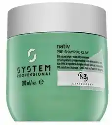 System Professional LipidCode Nativ Pre-Shampoo Clay Maska do włosów 200 ml