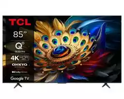 TCL 85C655 85 cali QLED 4K Telewizor