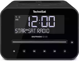 Technisat DigitRadio 52 CD Czarny Radiobudzik