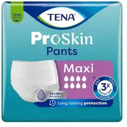 Tena Pants ProSkin Maxi Majtki chłonne M 10szt