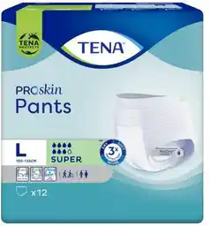 Tena Pants ProSkin Super L 12szt majtki chłonne