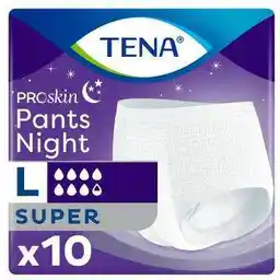 Tena Pants ProSkin Super Night L 10szt majtki chłonne