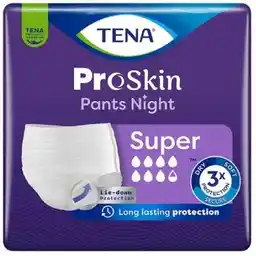 Tena Pants ProSkin Super Night Majtki chłonne M 10szt