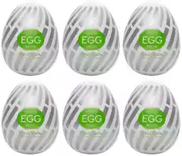 Tenga Egg Brush - jajko do masturbacji (6 sztuk)