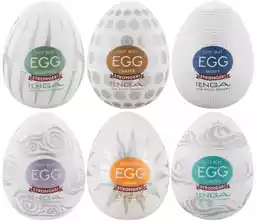 Tenga Egg selection II - jajka do masturbacji (6 sztuk)