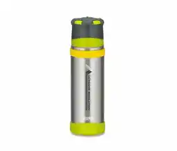 Thermos Termos ekstremalny Mountain 500 ml (stalowy/zielony)