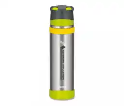 Thermos Termos ekstremalny Mountain 900 ml (stalowy/zielony)