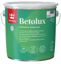 TIKKURILA Betolux farba wewnętrzna do drewna i betonu 2,7L baza C