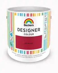 Tikkurila Farba lateksowa BECKERS Designer Colour Red Deluxe 2,5 l