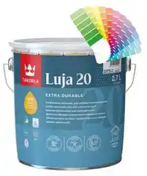 TIKKURILA Luja 20 farba do wnętrz ze środkiem biobójczym 2,7L baza A półmat