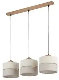 TK Lighting Eco lampa wisząca beżowa 5771