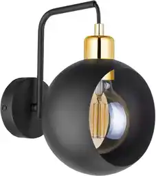 TK Lighting Kinkiet Cyklop Black 1 punktowy czarny 2750