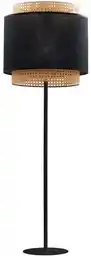 TK Lighting Lampa podłogowa BOHO BLACK 5568