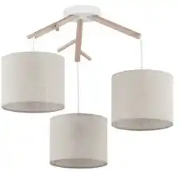 TK Lighting Lampa wisząca ALBERO LINEN 6556