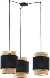 TK Lighting Lampa wisząca BOHO BLACK 6549