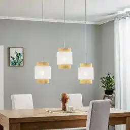 TK Lighting Lampa wisząca BOHO WHITE 6531