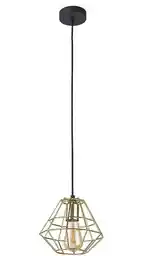 TK Lighting Lampa wisząca DIAMOND GOLD 1724