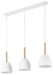 TK Lighting Nord lampa wisząca biała 4869