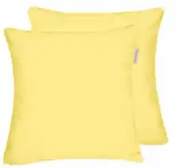 Tom Tailor Poszewka na poduszkę Percale Light Lemon 40x40cm