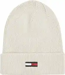 Tommy Hilfiger Czapka Elongated Flag AW0AW16777 Beżowy