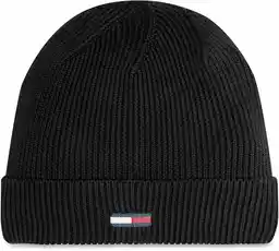 Tommy Hilfiger Czapka Elongated Flag AW0AW16777 Czarny