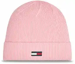 Tommy Hilfiger Czapka Elongated Flag AW0AW16777 Różowy