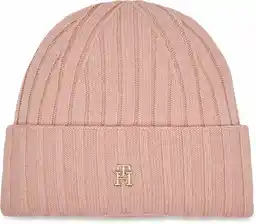 Tommy Hilfiger Czapka Essential Chic Beanie AW0AW15779 Różowy