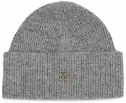 Tommy Hilfiger Czapka Th Evening Beanie AW0AW15319 Szary