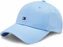 Tommy Hilfiger Czapka z daszkiem Essential Flag Cap AW0AW16360 Niebieski