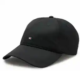 Tommy Hilfiger Czapka z daszkiem Flag Poly 6 Panel Cap AM0AM12530 Czarny