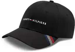 Tommy Hilfiger Czapka z daszkiem Foundation Cotton 6 Panel Cap AM0AM12532 Czarny