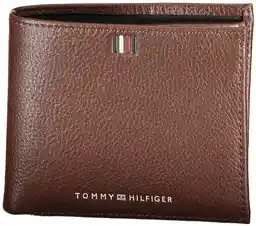 Tommy Hilfiger Duży Portfel Męski Th Central Cc And Coin Brązowy