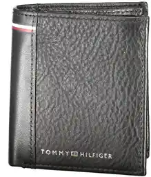 Tommy Hilfiger Duży Portfel Męski Transit Trifold AM0AM12518 Czarny