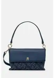 Tommy Hilfiger Torebka Distinct Shoulder Bag Mono AW0AW16794 Niebieski