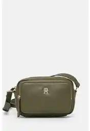 Tommy Hilfiger Torebka Soft Utility Camera Bag Pu AW0AW16709 Khaki