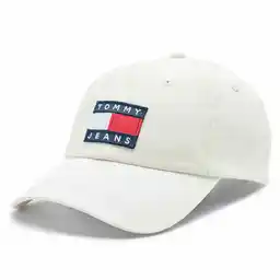 Tommy Jeans Czapka z daszkiem AM0AM09000 ecru