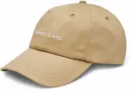 Tommy Jeans Czapka z daszkiem Tjm Linear Logo Cap AM0AM12024 Beżowy