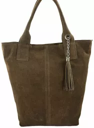 Torba shopper beżowa